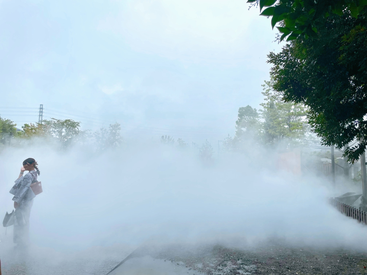 「地上の雲」出現時間帯について